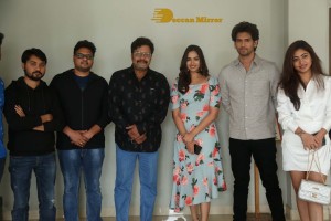 Joruga Husharuga press meet attended by Siri Hanmanth, Sonu Thakur and Pujita Ponnada