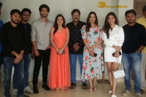 Joruga Husharuga press meet attended by Siri Hanmanth, Sonu Thakur and Pujita Ponnada
