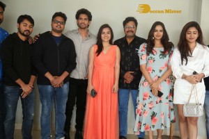 Joruga Husharuga press meet attended by Siri Hanmanth, Sonu Thakur and Pujita Ponnada