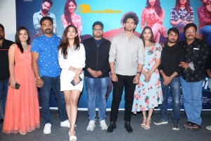Joruga Husharuga press meet attended by Siri Hanmanth, Sonu Thakur and Pujita Ponnada