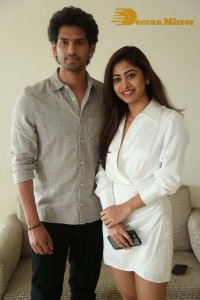 Joruga Husharuga press meet attended by Siri Hanmanth, Sonu Thakur and Pujita Ponnada