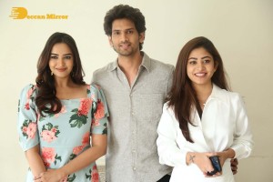 Joruga Husharuga press meet attended by Siri Hanmanth, Sonu Thakur and Pujita Ponnada