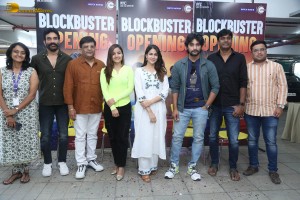 Puli Meka Web Series Success Celebration attended by Aadi Saikumar and Lavanya Tripathi