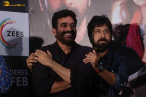 Puli Meka Trailer Launch attended by Lavanya Tripathi, Siddhu Jonnalagadda, Bobby, and others.