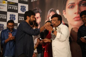 Puli Meka Trailer Launch attended by Lavanya Tripathi, Siddhu Jonnalagadda, Bobby, and others.