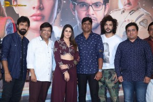 Puli Meka Trailer Launch attended by Lavanya Tripathi, Siddhu Jonnalagadda, Bobby, and others.