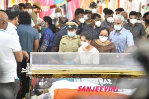Crowds and Celebrities pay their last respects to Puneeth Rajkumar at the Kanteerava Stadium in Karnataka