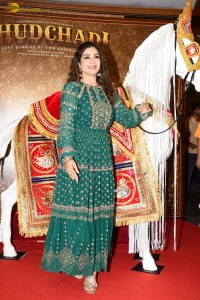 Punjabi Munde Song Launch attended by Parth, Khushalii Kumar, Raveena Tandon, and Aruna Irani