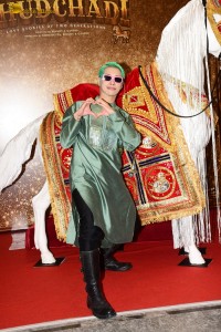 Punjabi Munde Song Launch attended by Parth, Khushalii Kumar, Raveena Tandon, and Aruna Irani