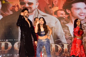 Punjabi Munde Song Launch attended by Parth, Khushalii Kumar, Raveena Tandon, and Aruna Irani