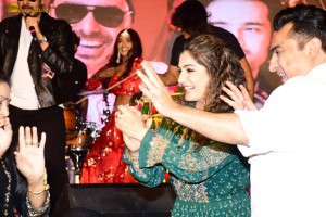 Punjabi Munde Song Launch attended by Parth, Khushalii Kumar, Raveena Tandon, and Aruna Irani