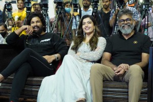 Pushpa massive thanks meet attended by allu arjun rashmika sukumar devi sri prasad and others