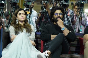 Pushpa massive thanks meet attended by allu arjun rashmika sukumar devi sri prasad and others