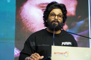 Pushpa massive thanks meet attended by allu arjun rashmika sukumar devi sri prasad and others