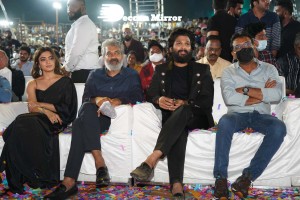 Pushpa Movie Pre-Release Event attended by Allu Arjun, Rashmika Mandanna, SS Rajamouli and others