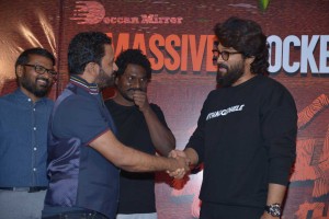 Pushpa Success Party attended by Allu Arjun, Allu Aravind, Rashmika and others