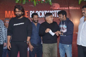 Pushpa Success Party attended by Allu Arjun, Allu Aravind, Rashmika and others