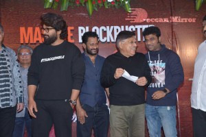 Pushpa Success Party attended by Allu Arjun, Allu Aravind, Rashmika and others