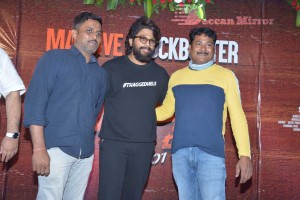 Pushpa Success Party attended by Allu Arjun, Allu Aravind, Rashmika and others