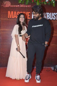 Pushpa Success Party attended by Allu Arjun, Allu Aravind, Rashmika and others