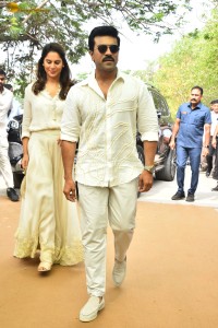 Ram Charan and Janhvi Kapoor’s movie launched by Chiranjeevi and Boney Kapoor