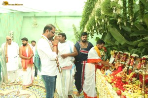 Ram Charan and Janhvi Kapoor’s movie launched by Chiranjeevi and Boney Kapoor