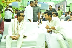 Ram Charan and Janhvi Kapoor’s movie launched by Chiranjeevi and Boney Kapoor