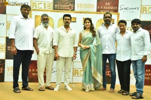 Ram Charan and Janhvi Kapoor’s movie launched by Chiranjeevi and Boney Kapoor