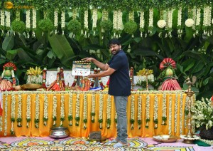Ram Charan and Janhvi Kapoor’s movie launched by Chiranjeevi and Boney Kapoor