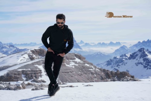 Pictures from filming of Telugu Movie Red starring Ram Pothineni and Malvika Sharma