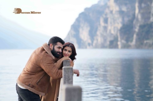 Pictures from filming of Telugu Movie Red starring Ram Pothineni and Malvika Sharma