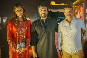 RRR Party hosted by Sri Venkateswara Creations was attended by Jr NTR, Ram Charan Teja and S.S. Rajamouli