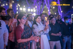 RRR Party hosted by Sri Venkateswara Creations was attended by Jr NTR, Ram Charan Teja and S.S. Rajamouli