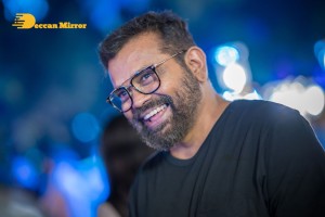 RRR Party hosted by Sri Venkateswara Creations was attended by Jr NTR, Ram Charan Teja and S.S. Rajamouli