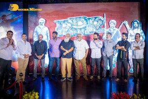RRR Party hosted by Sri Venkateswara Creations was attended by Jr NTR, Ram Charan Teja and S.S. Rajamouli