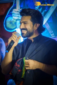 RRR Party hosted by Sri Venkateswara Creations was attended by Jr NTR, Ram Charan Teja and S.S. Rajamouli