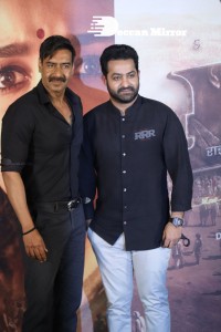 RRR Trailer Launched in Mumbai by Rajamouli, Jr. NTR, Alia Bhatt and Ajay Devgn