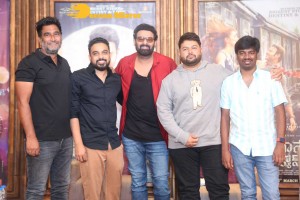 Prabhas attends the Press Meet of Radhe Shyam movie in Hyderabad on March 7, 2022