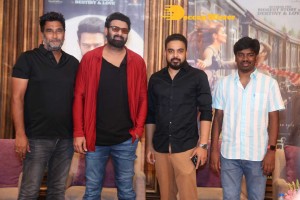 Prabhas attends the Press Meet of Radhe Shyam movie in Hyderabad on March 7, 2022