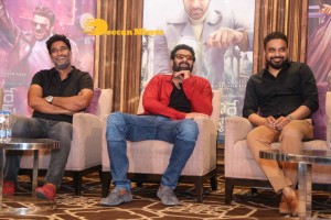Prabhas attends the Press Meet of Radhe Shyam movie in Hyderabad on March 7, 2022
