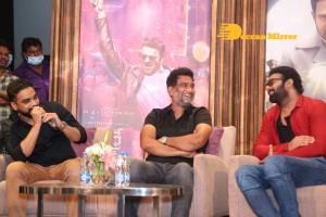 Prabhas attends the Press Meet of Radhe Shyam movie in Hyderabad on March 7, 2022