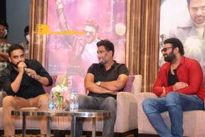 Prabhas attends the Press Meet of Radhe Shyam movie in Hyderabad on March 7, 2022