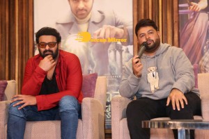Prabhas attends the Press Meet of Radhe Shyam movie in Hyderabad on March 7, 2022