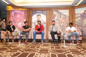 Prabhas attends the Press Meet of Radhe Shyam movie in Hyderabad on March 7, 2022