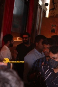 Prabhas and Pooja Hegde at the trailer launch of their movie Radhe Shyam