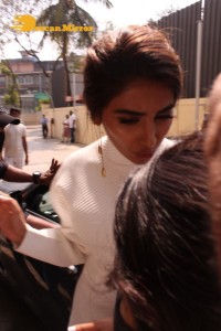 Prabhas and Pooja Hegde at the trailer launch of their movie Radhe Shyam