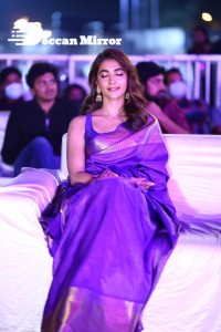 Radhe Shyam movie Pre-Release Event attended by Prabhas, Pooja Hegde and Krishnam Raju