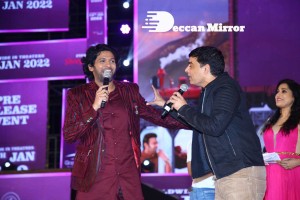 Radhe Shyam movie Pre-Release Event attended by Prabhas, Pooja Hegde and Krishnam Raju