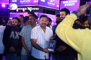 Radhe Shyam movie Pre-Release Event attended by Prabhas, Pooja Hegde and Krishnam Raju