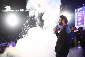 Radhe Shyam movie Pre-Release Event attended by Prabhas, Pooja Hegde and Krishnam Raju